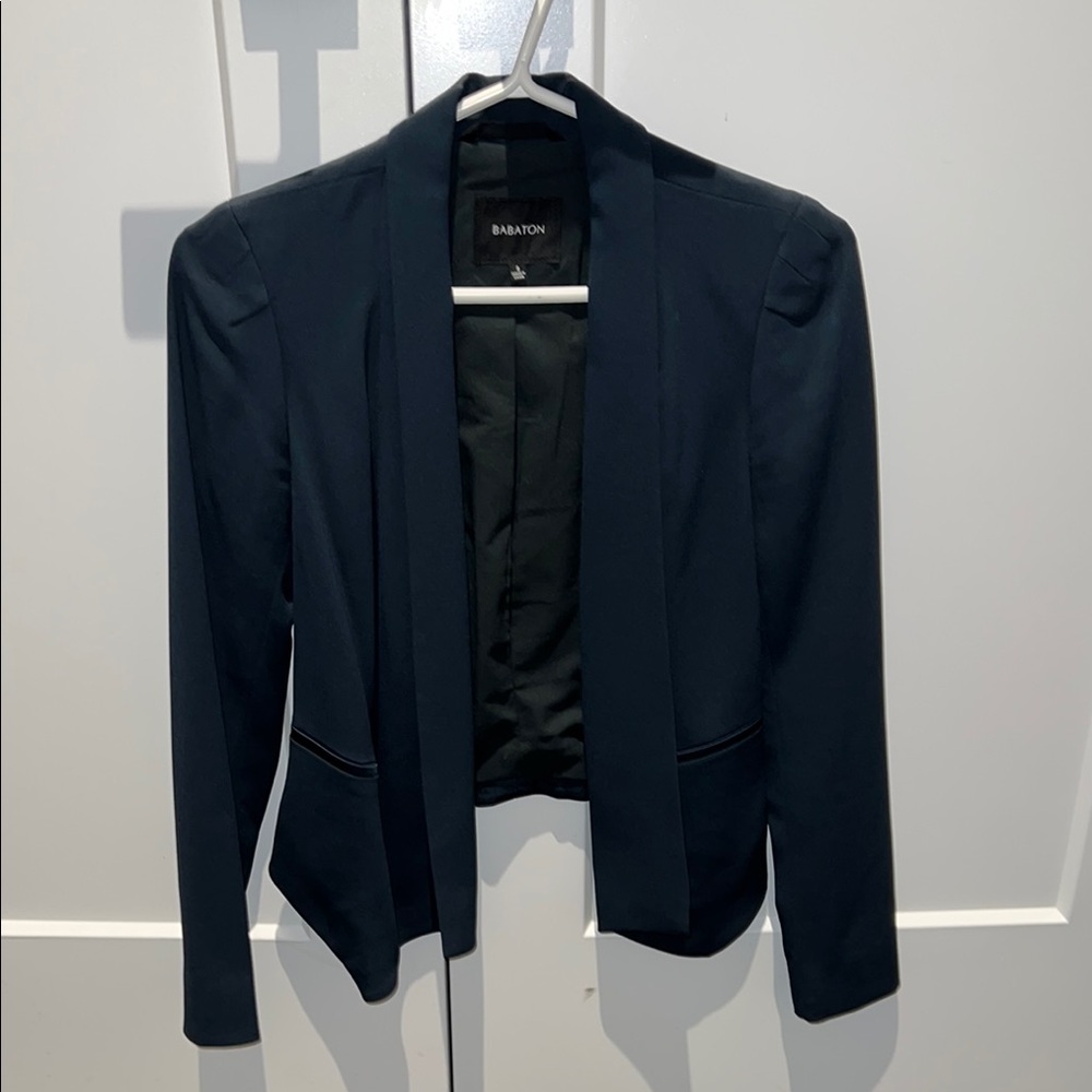 ARITZIA Babaton Blazer Jacket - Dark Green - Size 0